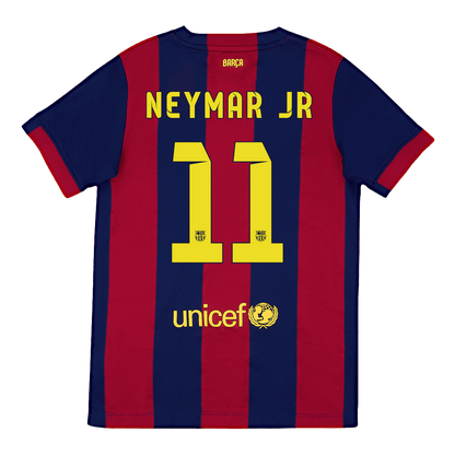 Retro NEYMAR JR #11 2014/15 Barcelona Home  Soccer Jersey Top Soccer Jerseys Store