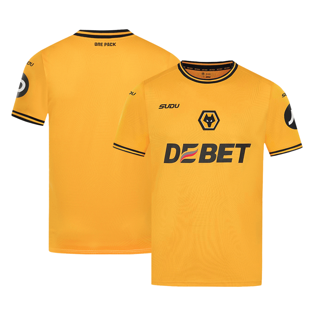 Wolverhampton Wanderers Home  Soccer Jersey 2024/25 Top Soccer Jerseys Store