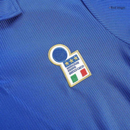 Retro BAGGIO R. #18 1998 Italy Home  Soccer Jersey Top Soccer Jerseys Store