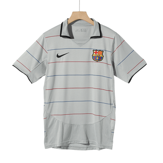 Retro 2003/04 Barcelona Away  Soccer Jersey Top Soccer Jerseys Store