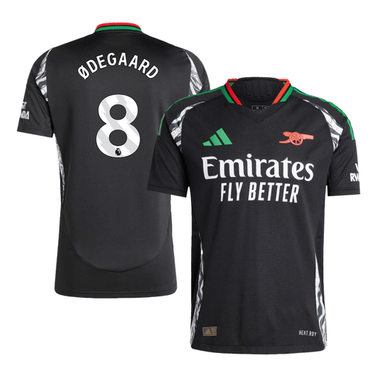 Player Version ØDEGAARD #8 Arsenal Away  Soccer Jersey 2024/25 Top Soccer Jerseys Store
