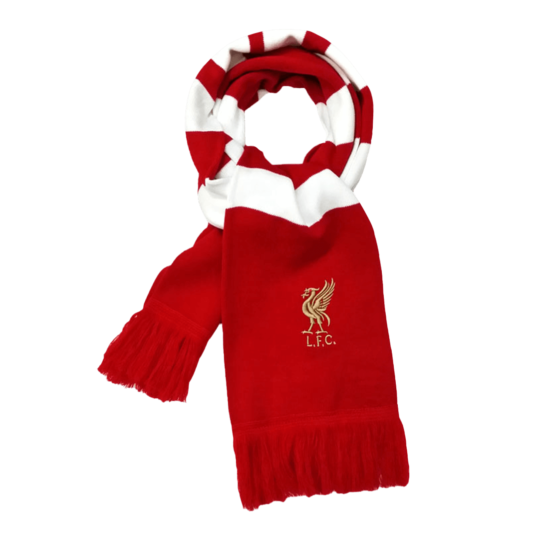 Liverpool Soccer knitting Scarf Red&White Top Soccer Jerseys Store