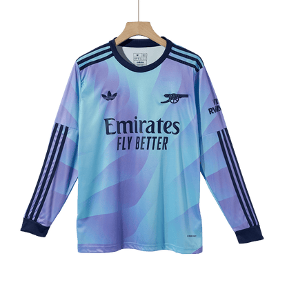 Arsenal Third Away Long Sleeve  Soccer Jersey 2024/25 Top Soccer Jerseys Store