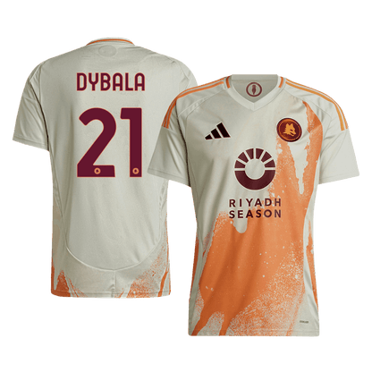 DYBALA #21 Roma Away  Soccer Jersey 2024/25 Top Soccer Jerseys Store
