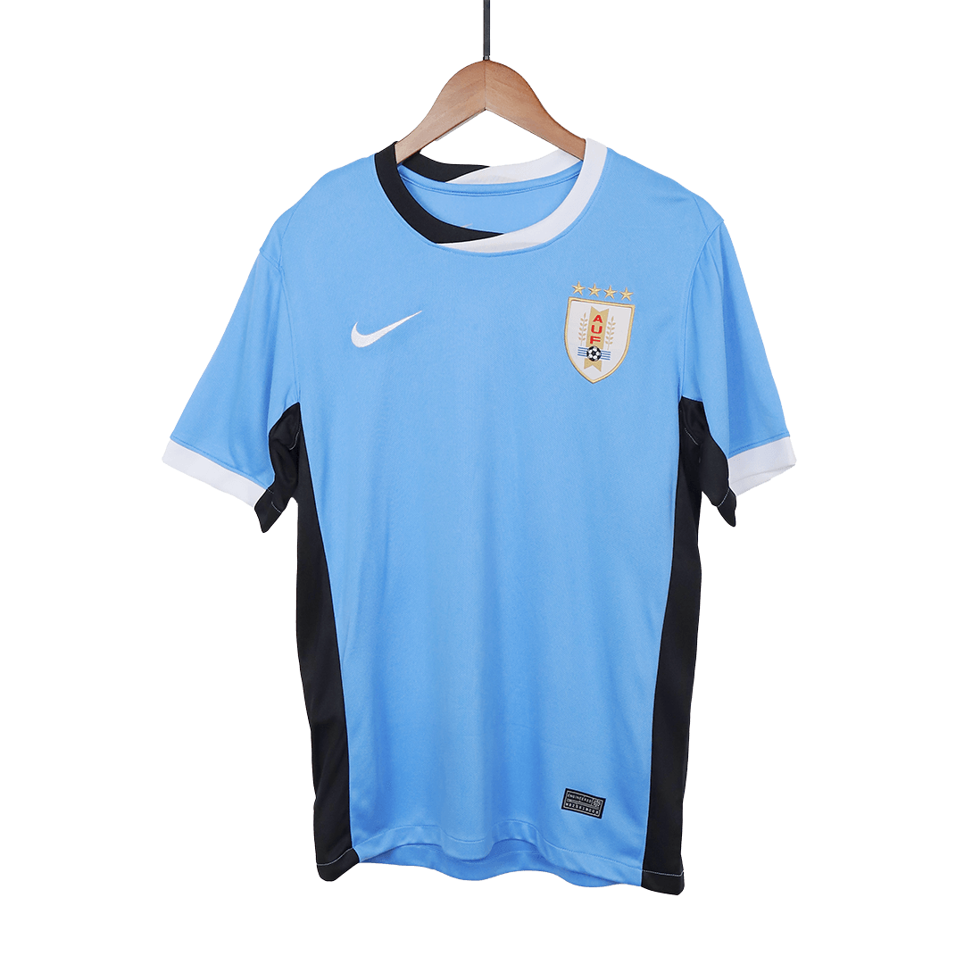 Men's Uruguay Home Soccer Jersey Copa América 2024 topsoccerjerseys.com