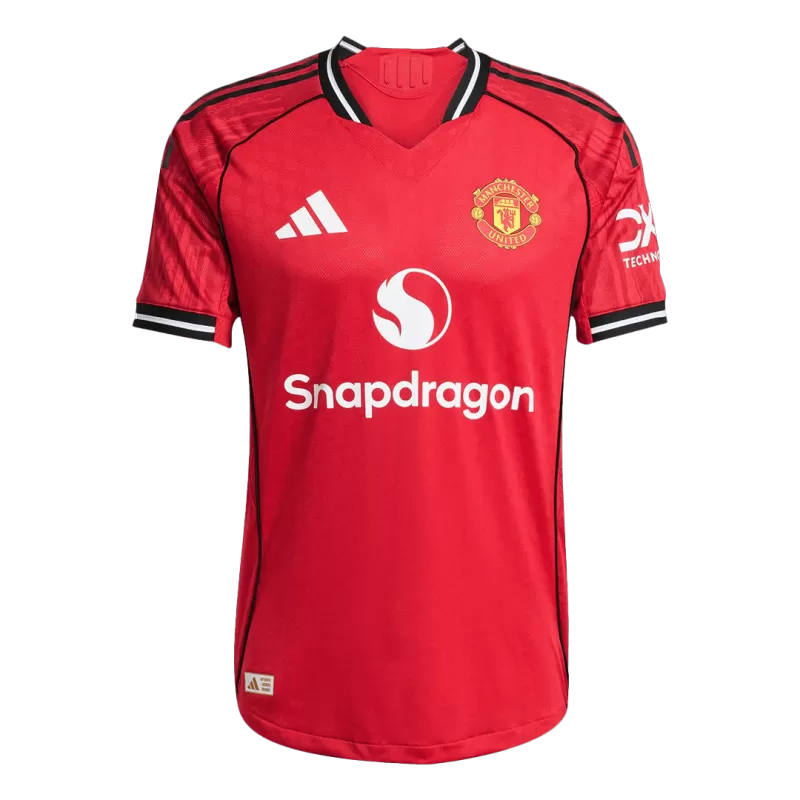 Player Version Manchester United Home Soccer Jersey 2025/26 - Slim Fit