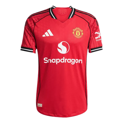 Player Version Manchester United Home Soccer Jersey 2025/26 - Slim Fit