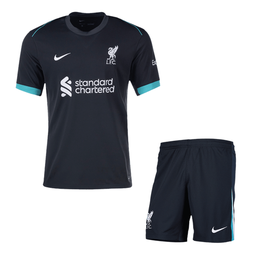 Liverpool Away  Soccer Jersey Kit(Jersey+Shorts) 2024/25 Top Soccer Jerseys Store