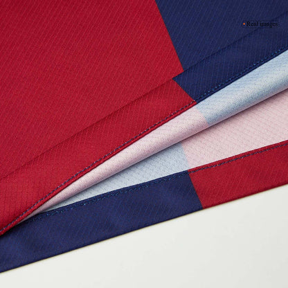 Barcelona Home  Soccer Jersey 2024/25-Spotify Logo Without Text Top Soccer Jerseys Store