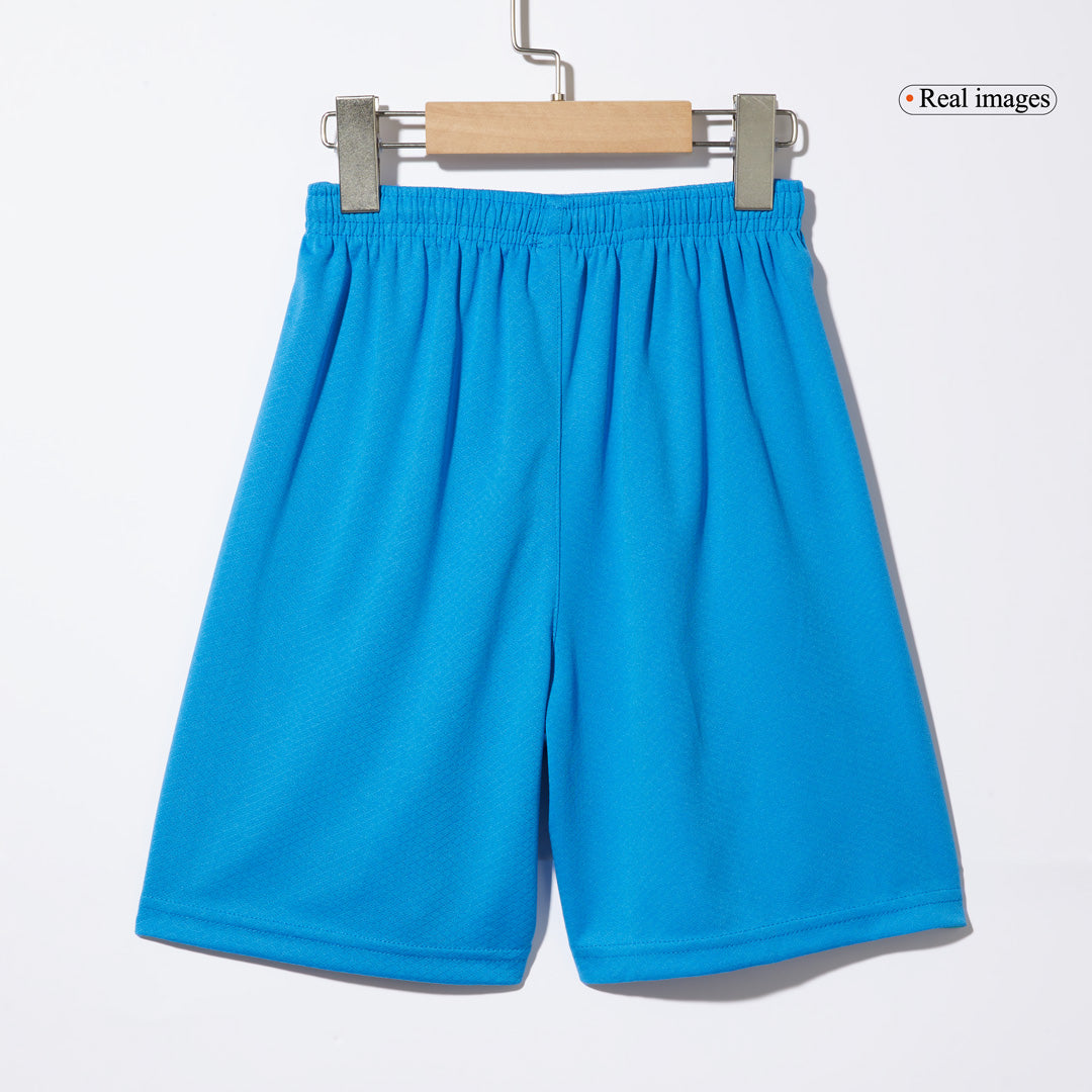 Kid's Cruz Azul Away  Soccer Jersey Kit(Jersey+Shorts) 2024/25 Top Soccer Jerseys Store