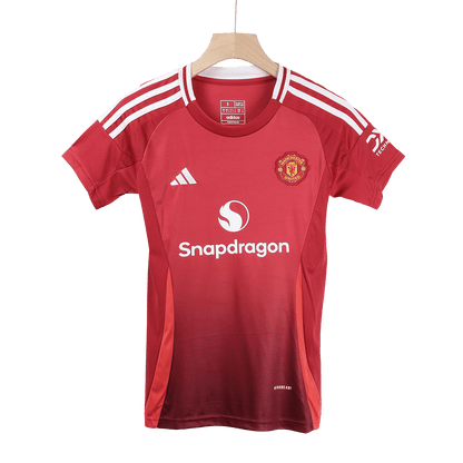 Women's Manchester United Home  Soccer Jersey 2024/25 Top Soccer Jerseys Store