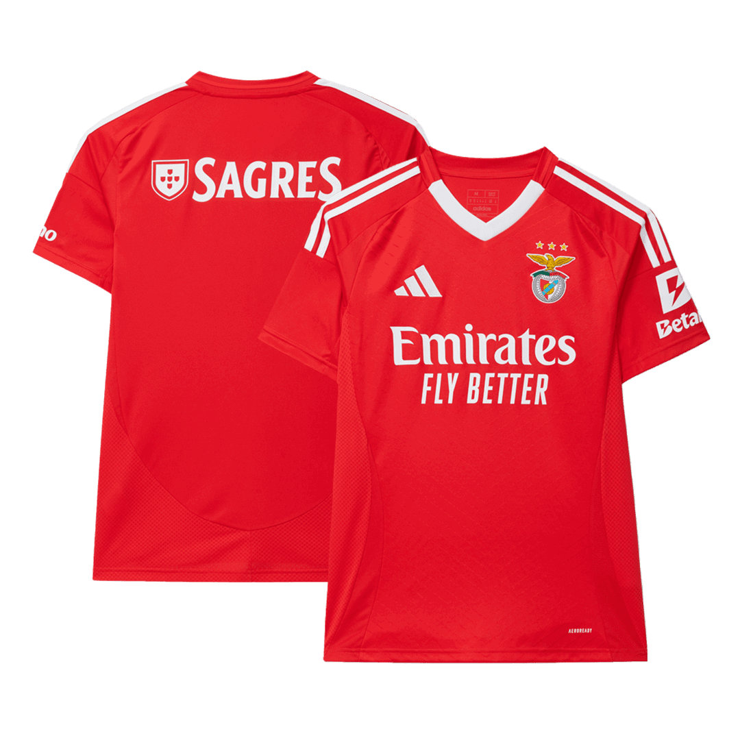 Benfica Home  Soccer Jersey 2024/25 Top Soccer Jerseys Store