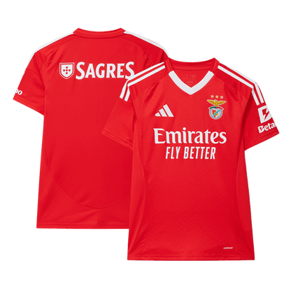 Benfica Home  Soccer Jersey 2024/25 Top Soccer Jerseys Store