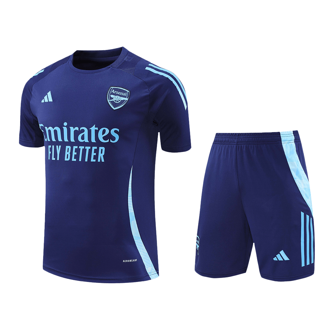 Arsenal Pre-Match  Soccer Jersey Kit(Jersey+Shorts) 2024/25 Top Soccer Jerseys Store