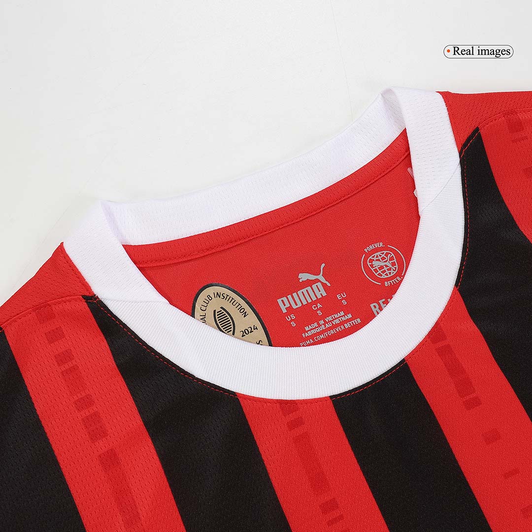 GIMENEZ #7 AC Milan Home  Soccer Jersey 2024/25 Top Soccer Jerseys Store
