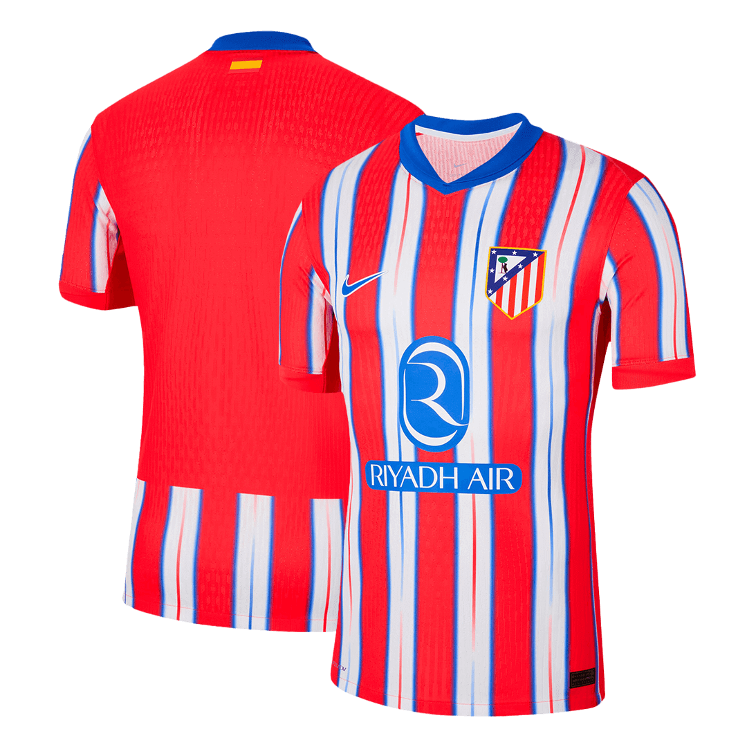 Player Version Atletico Madrid Home  Soccer Jersey 2024/25 Top Soccer Jerseys Store