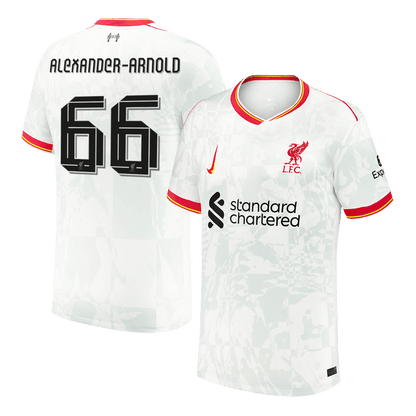 ALEXANDER-ARNOLD #66 Liverpool Third Away  Soccer Jersey 2024/25 Top Soccer Jerseys Store