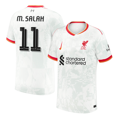 M.SALAH #11 Liverpool Third Away  Soccer Jersey 2024/25 - UCL Top Soccer Jerseys Store