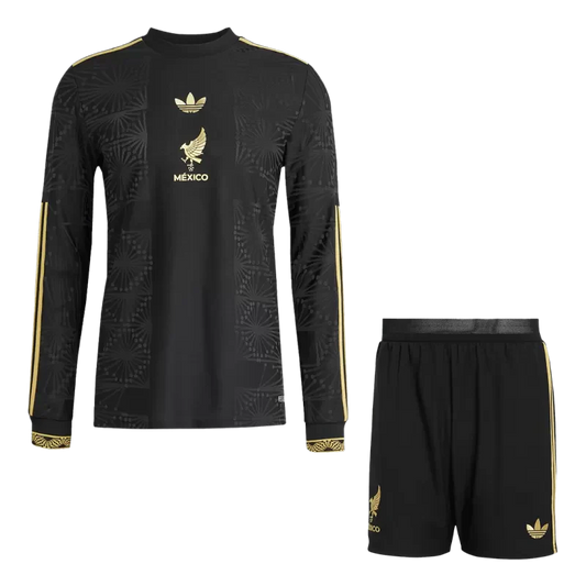 Player Version Mexico Third Away Long Sleeve Jerseys Kit 2025- Gold Cup Go Game Wear