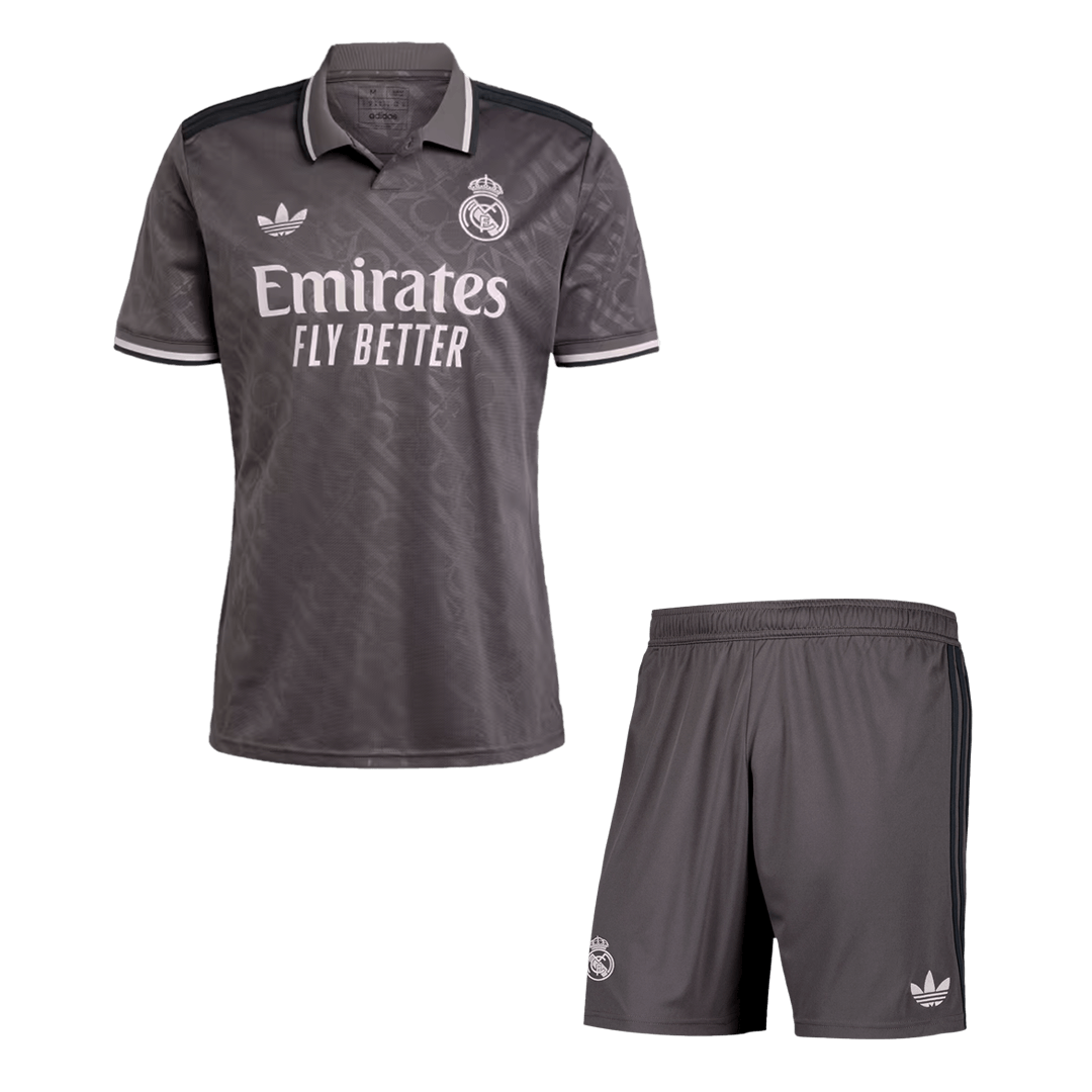 Real Madrid Third Away  Soccer Jersey Kit(Jersey+Shorts) 2024/25 Top Soccer Jerseys Store