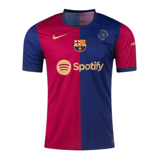Barcelona Home  Soccer Jersey 2024/25- 125th Anniversary Top Soccer Jerseys Store
