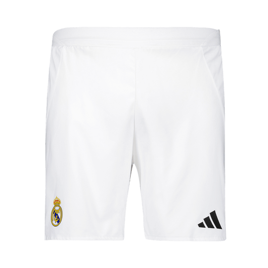 Player Version Real Madrid Home Soccer Shorts 2024/25 Top Soccer Jerseys Store