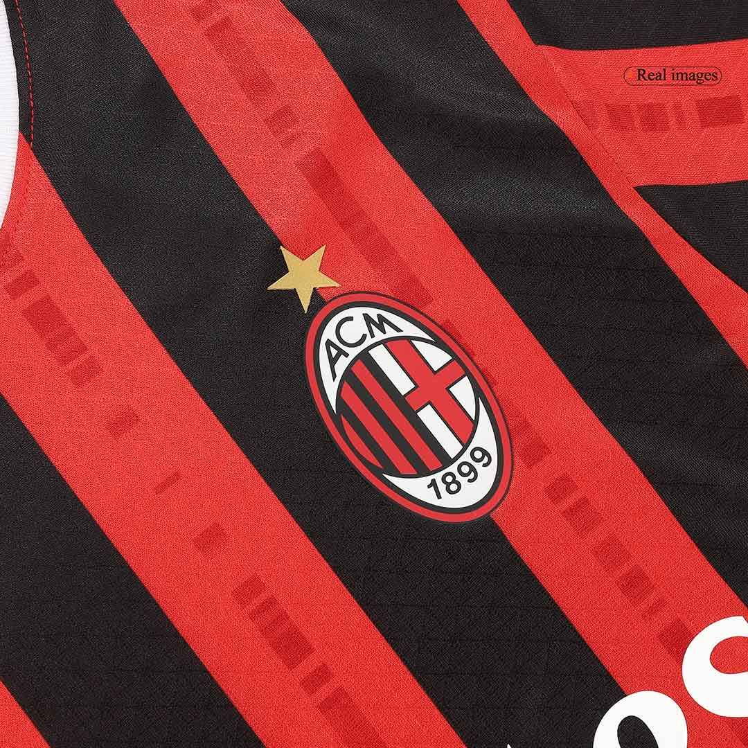 Player Version MORATA #7 AC Milan Home  Soccer Jersey 2024/25 Top Soccer Jerseys Store