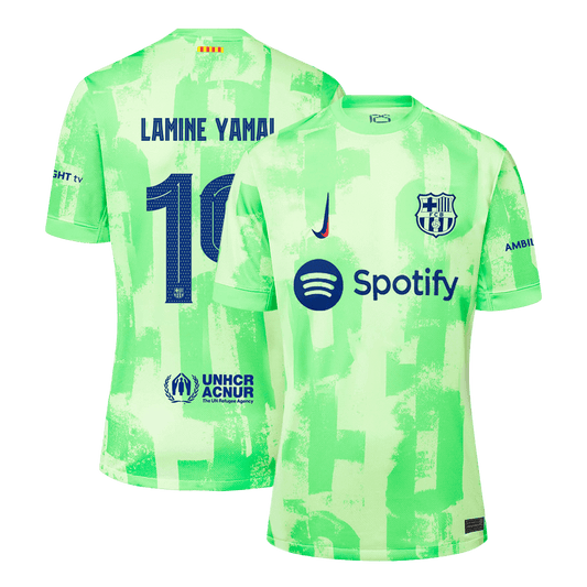 LAMINE YAMAL #19 Barcelona Third Away  Soccer Jersey 2024/25 - UCL Top Soccer Jerseys Store