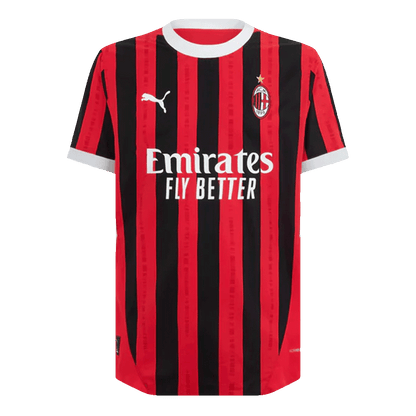 Player Version MORATA #7 AC Milan Home  Soccer Jersey 2024/25 Top Soccer Jerseys Store