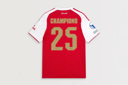Arsenal Home Soccer Jersey 2025/26 - UWCL Champions Go Game Wear