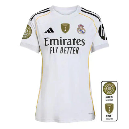 Women's Real Madrid Third Home Soccer Jersey 2025/26 Go Game Wear
