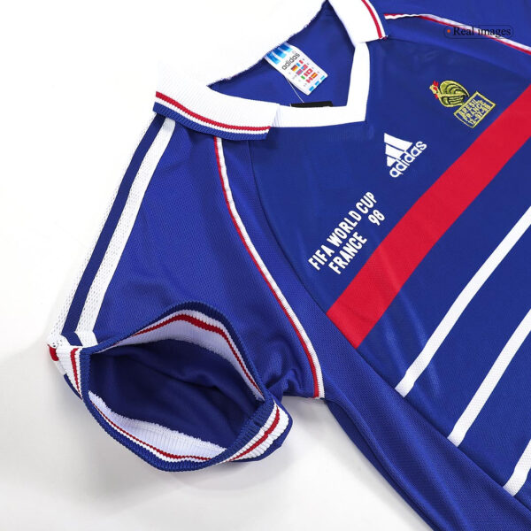 Retro HENRY #12 1998 France Home  Soccer Jersey Top Soccer Jerseys Store