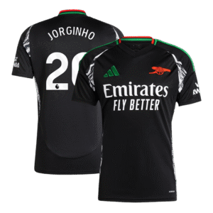 JORGINHO #20 Arsenal Away  Soccer Jersey 2024/25 Top Soccer Jerseys Store