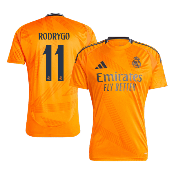 RODRYGO #11 Real Madrid Away  Soccer Jersey 2024/25 Top Soccer Jerseys Store