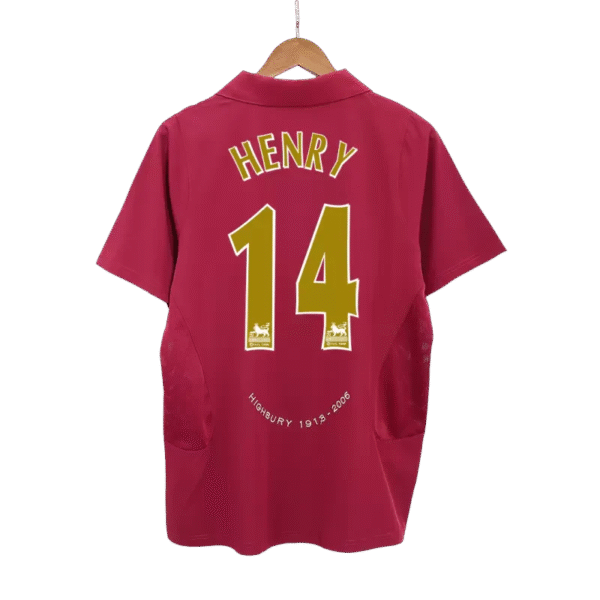 Retro HENRY #14 2005/06 Arsenal Home  Soccer Jersey Top Soccer Jerseys Store