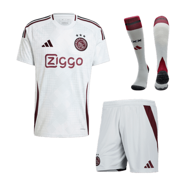 Ajax Third Away  Soccer Jersey Kit(Jersey+Shorts+Socks) 2024/25 Top Soccer Jerseys Store