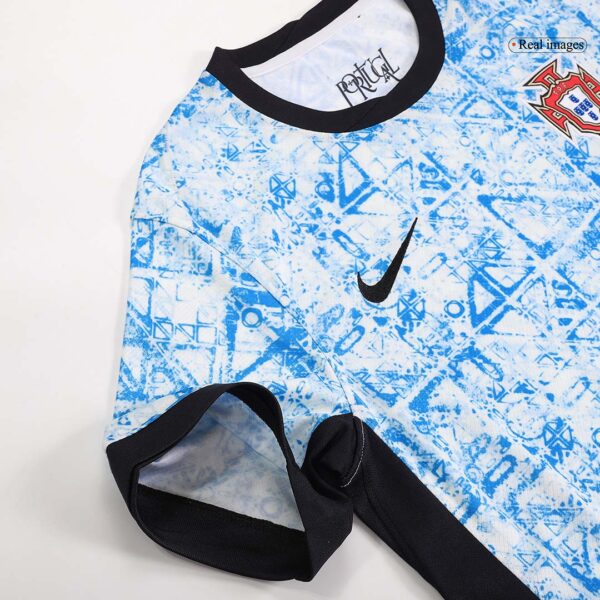 R.Leão #17 Portugal Away  Soccer Jersey Euro 2024 Top Soccer Jerseys Store