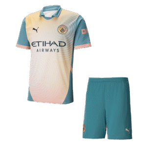 Manchester City Fourth Away  Soccer Jersey Kit(Jersey+Shorts) 2024/25 - Definitely City Top Soccer Jerseys Store