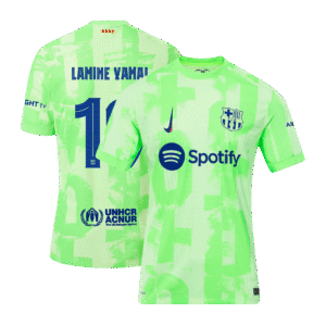 Player Version LAMINE YAMAL #19 Barcelona Third Away  Soccer Jersey 2024/25 - UCL Top Soccer Jerseys Store