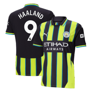 HAALAND #9 Manchester City Away  Soccer Jersey 2024/25 Top Soccer Jerseys Store