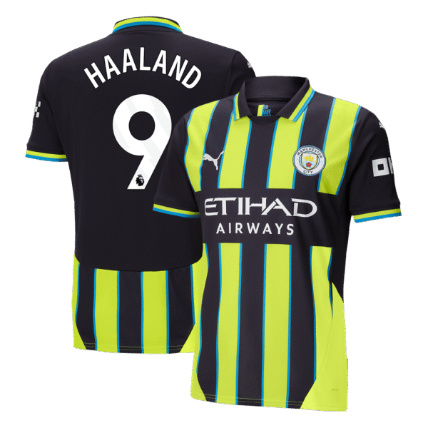 HAALAND #9 Manchester City Away  Soccer Jersey 2024/25 Top Soccer Jerseys Store