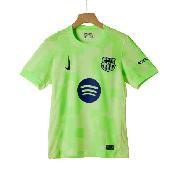 Barcelona Third Away  Soccer Jersey 2024/25 - (Spotify Logo Without Text) Top Soccer Jerseys Store