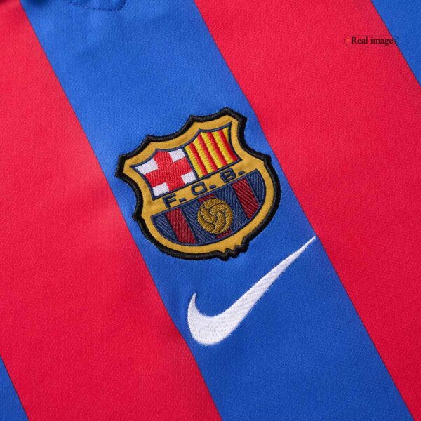 Retro 2001/02 Barcelona Home  Soccer Jersey Top Soccer Jerseys Store