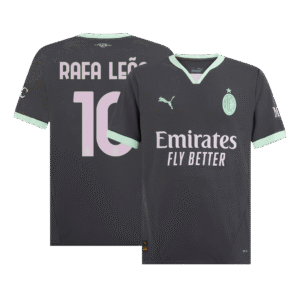 Rafael Leão #10 AC Milan Third Away  Soccer Jersey 2024/25 Top Soccer Jerseys Store