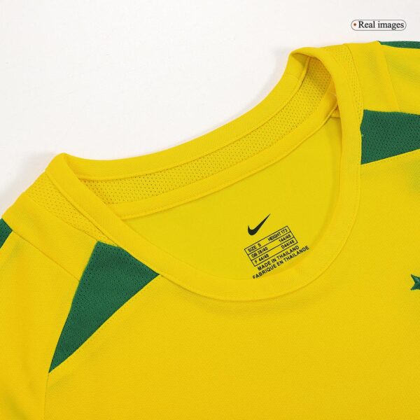 Retro RONALDINHO #11 2002/03 Brazil Home  Soccer Jersey Top Soccer Jerseys Store