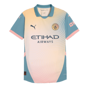 Player Version Manchester City Fourth Away  Soccer Jersey 2024/25- Definitely City (UCL) Top Soccer Jerseys Store