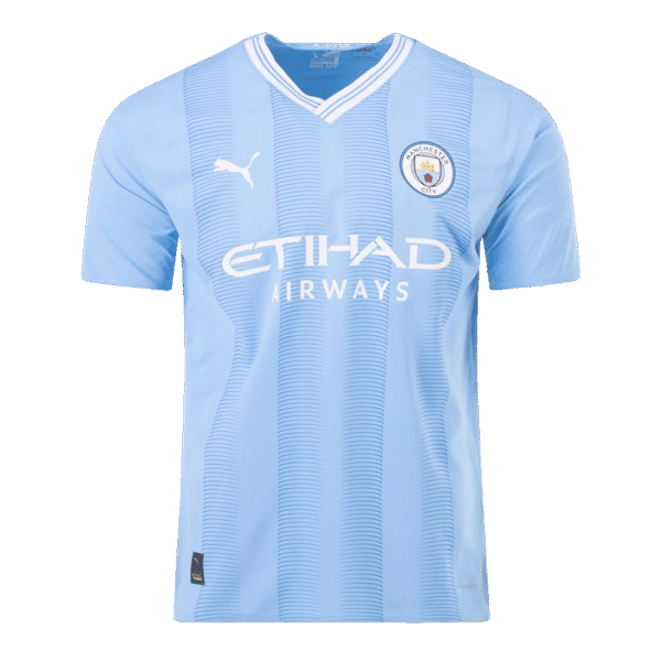 Player Version DE BRUYNE #17 Manchester City Home  Soccer Jersey 2023/24 Top Soccer Jerseys Store