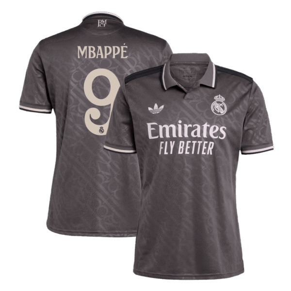 MBAPP? #9 Real Madrid Third Away  Soccer Jersey 2024/25 Top Soccer Jerseys Store