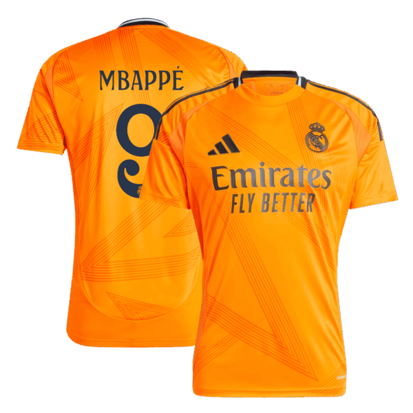 MBAPP? #9 Real Madrid Away  Soccer Jersey 2024/25 Top Soccer Jerseys Store