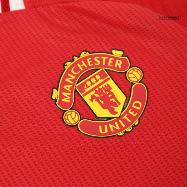 Player Version B.FERNANDES #8 Manchester United Home  Soccer Jersey 2024/25 Top Soccer Jerseys Store